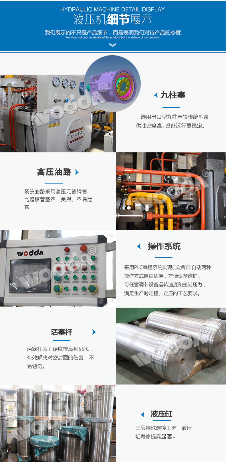 100噸四梁四柱液壓機